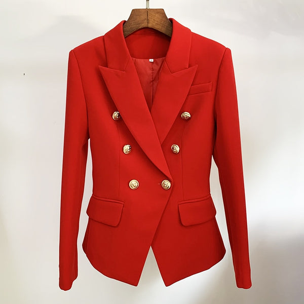 'RED' Balmain inspired blazer