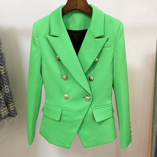'Neon green' Balmain inspired blazer