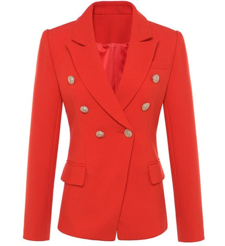 'Red' Balmain inspired blazer