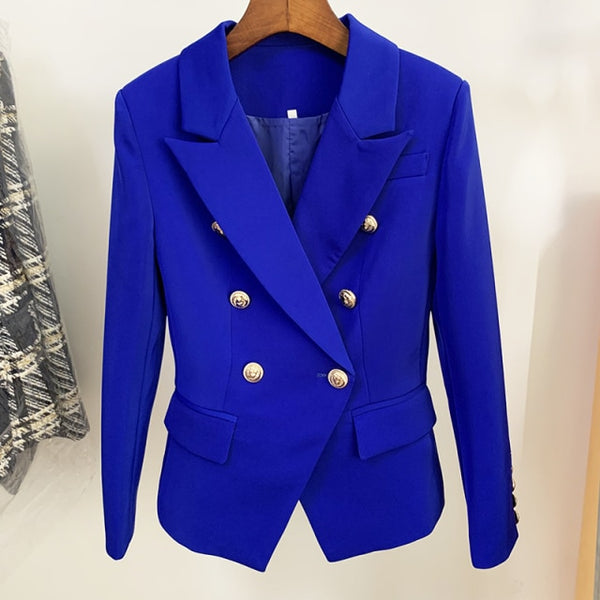 'Royal blue' Balmain inspired blazer